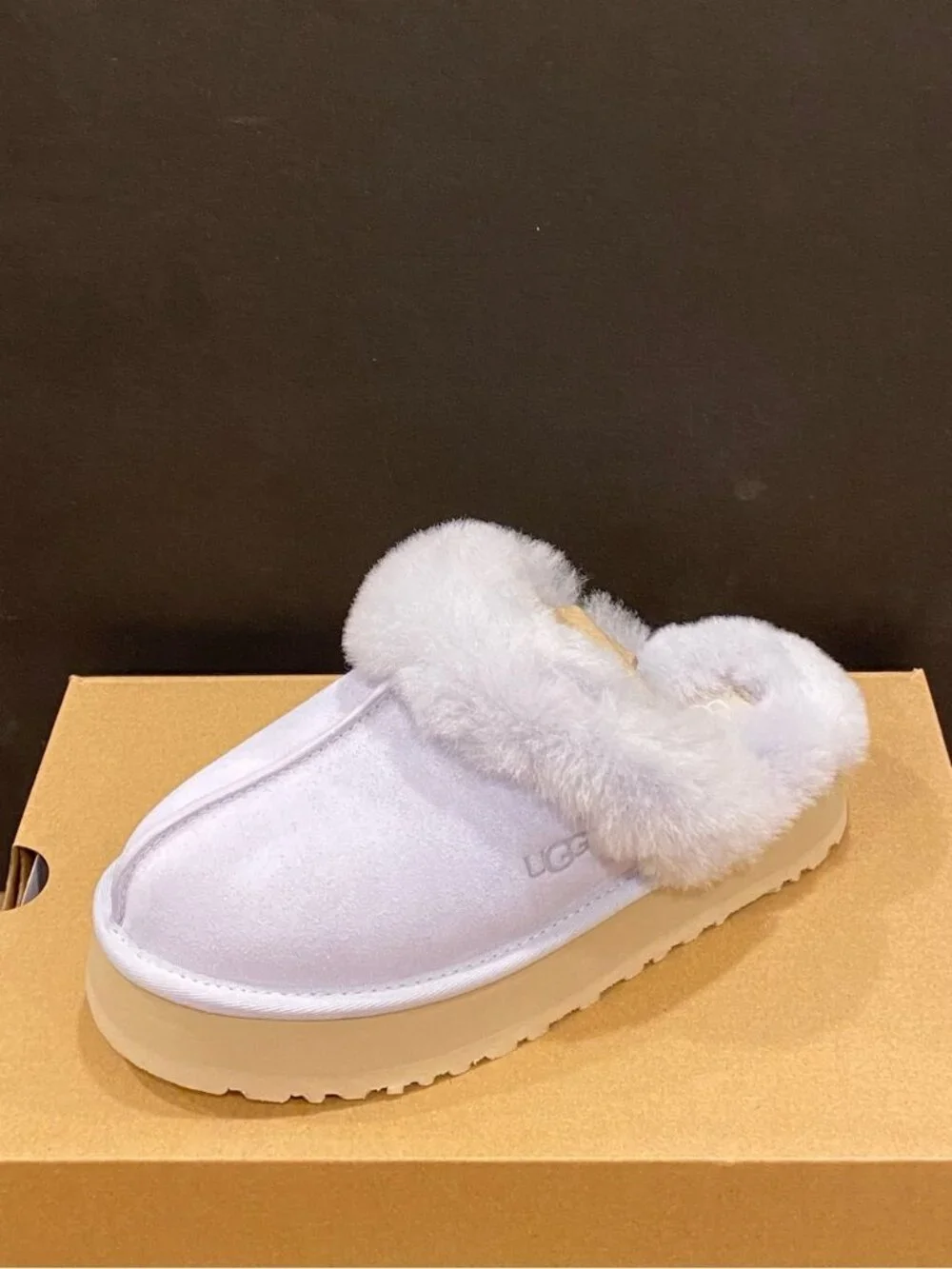 UGG Women's Disquette Misty Wisteria Slip On Slippers Shoes Flats 7 11 NEW